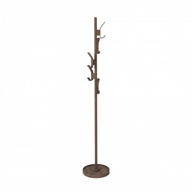Wireworks Right Hook Coat Stand | Walnut