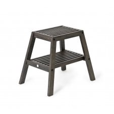 Slatted Stool | Dark Oak