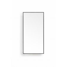 Slimline 3 Tray Wall Mirror/Shelving Unit | Dark Oak
