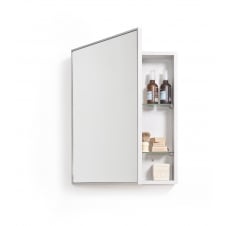 Slimline Bathroom Cabinet 550 | Oyster White