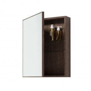 Slimline Bathroom Cabinet 550 | Walnut