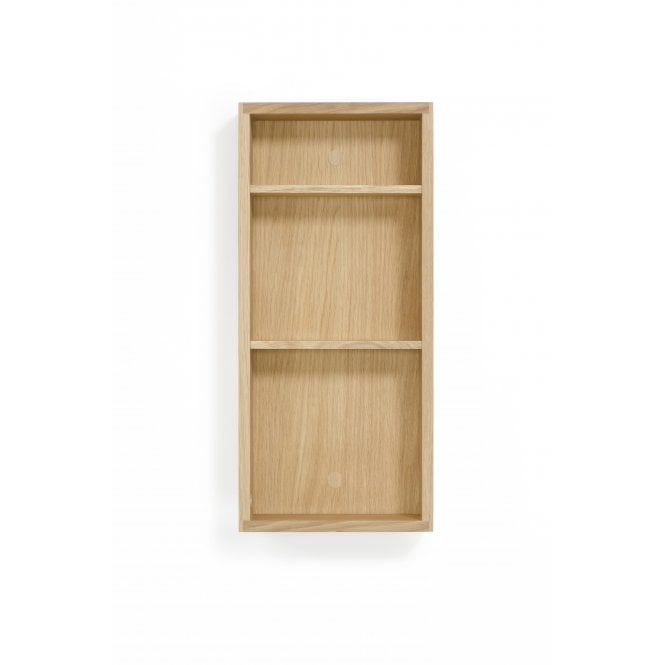 Wireworks Slimline Box Shelf 550 | Oak