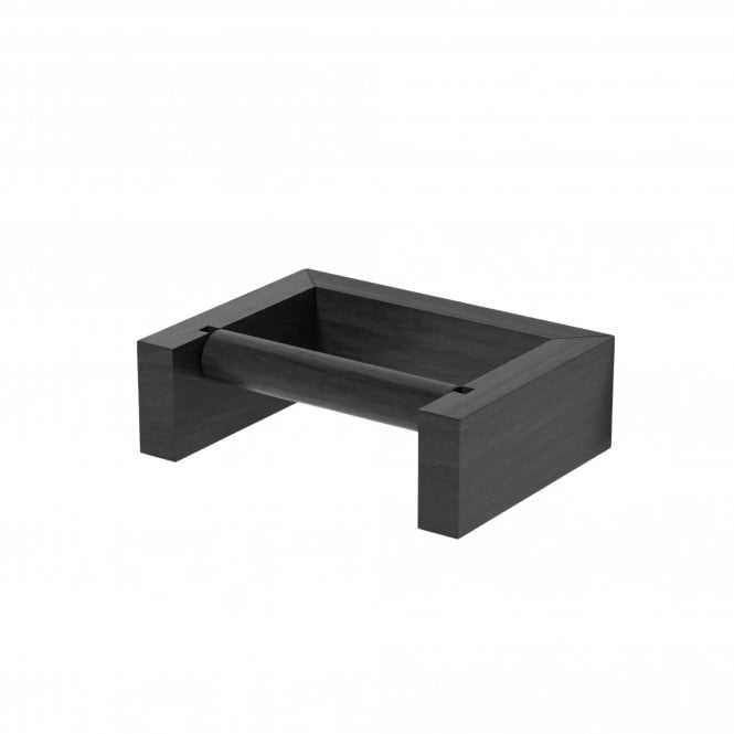 Wireworks Slimline Toilet Roll Holder | Dark Oak