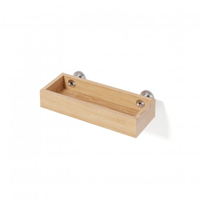 Wireworks Yoku 228 Bathroom Tray Shelf | Oak
