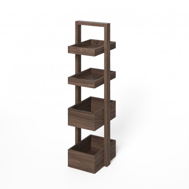 Wireworks Yoku 4 Tray Caddy | Walnut