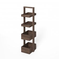Yoku 4 Tray Caddy | Walnut