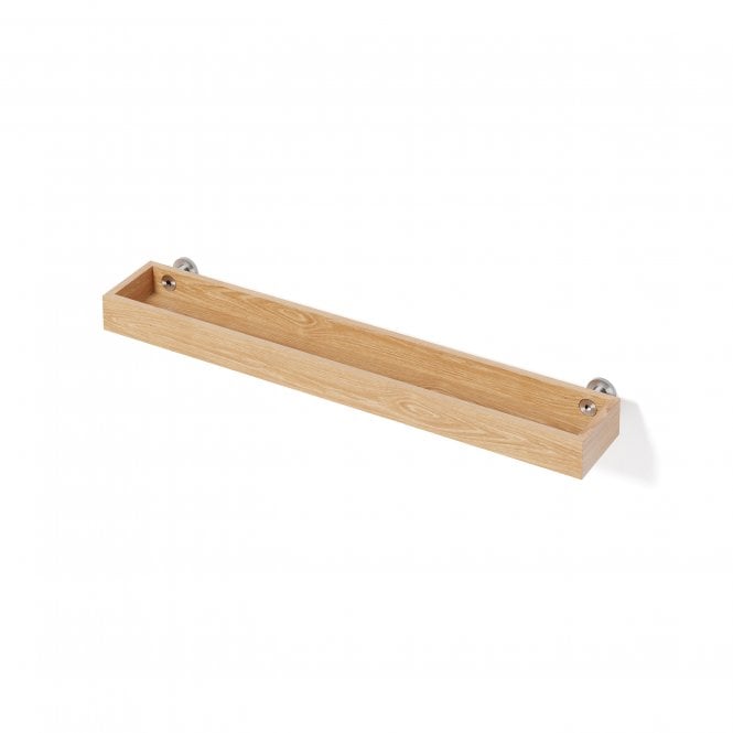 Wireworks Yoku 554 Bathroom Tray Shelf | Oak