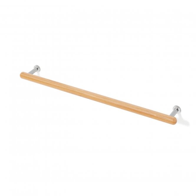 Wireworks Yoku 680 Single Towel Rail | Bamboo