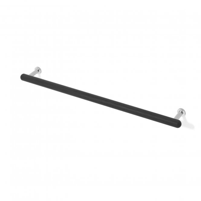 Wireworks Yoku 680 Single Towel Rail | Dark Oak