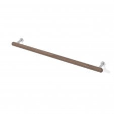 Yoku 680 Single Towel Rail | Walnut