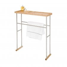 Yoku Caddy Towel Rail | Oak