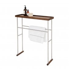 Yoku Caddy Towel Rail | Walnut