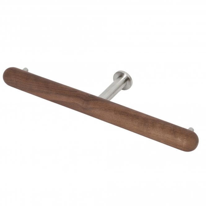 Wireworks Yoku Double Toilet Roll Holder | Walnut