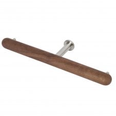 Yoku Double Toilet Roll Holder | Walnut