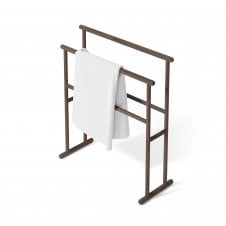 Yoku Freestanding Towel Rail | Walnut