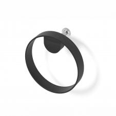 Yoku Ring Towel Holder | Dark Oak