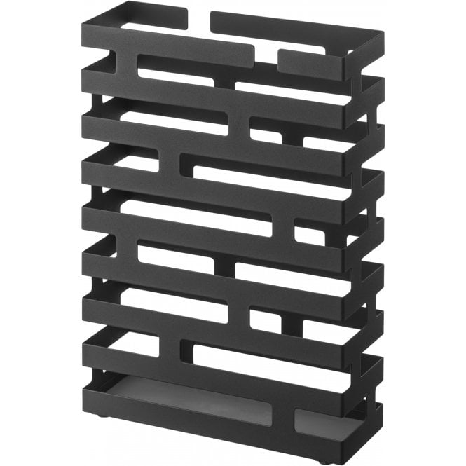 Yamazaki Brick Rectangular Umbrella Stand | Black