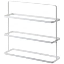 Tower Steel Shoe Rack | 3 Tier | White
