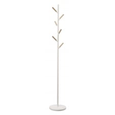 White Steel Coat Stand