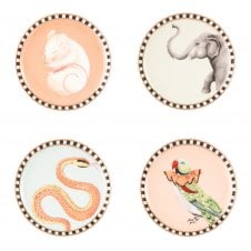 Animals Fine China Coasters | Set of 4