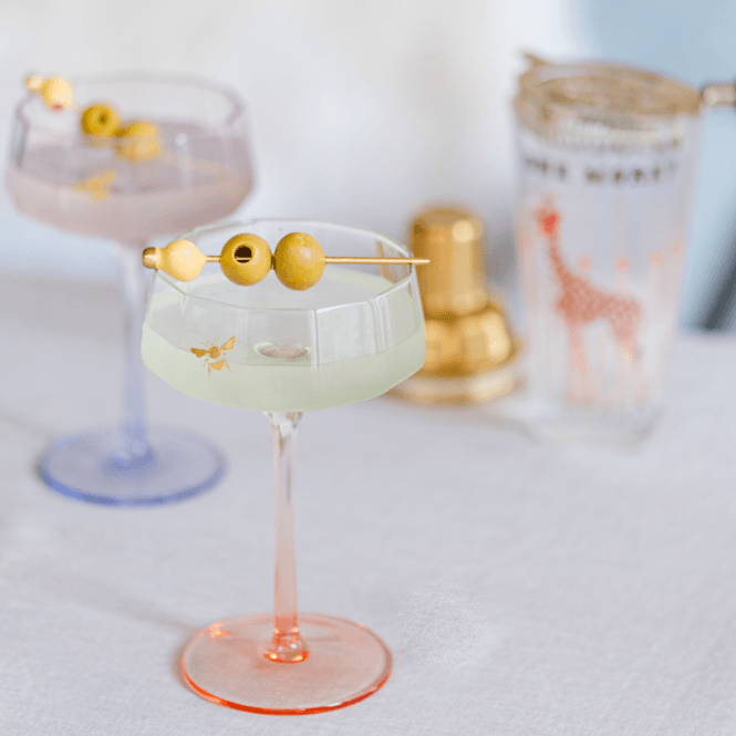 Yvonne Ellen Bee Coupe Glasses | Set of 2