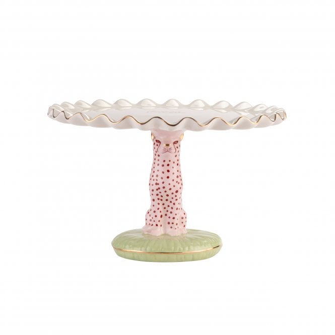Yvonne Ellen Cheetah Cake Stand | 25cm