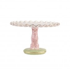 Cheetah Cake Stand | 25cm